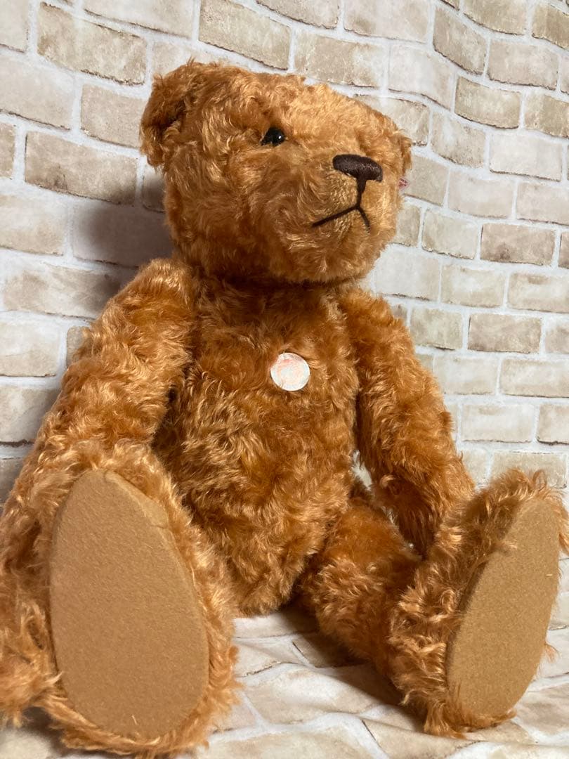 シュタイフ クラッシック テディベア レッドブラウン 身長58cm Steiff