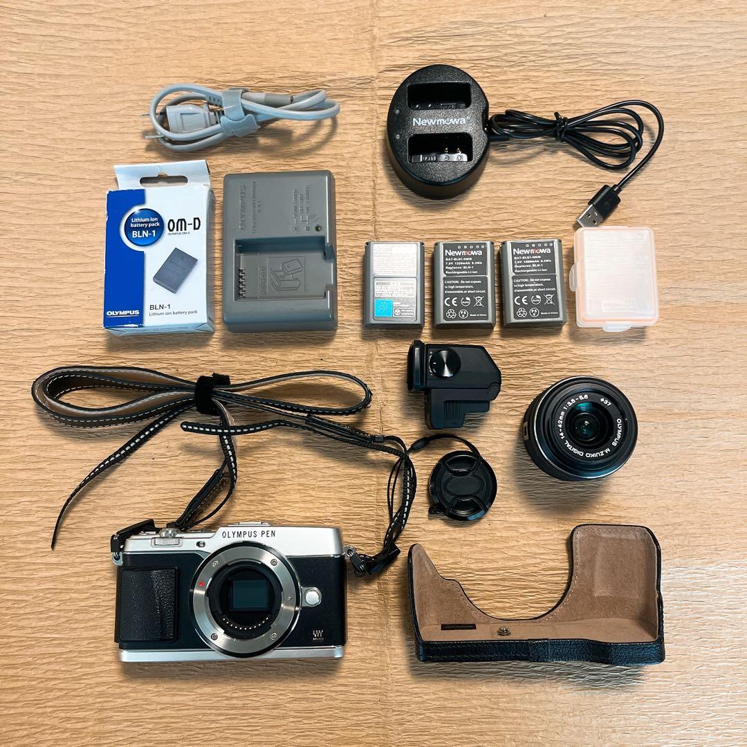 【動作品】Olympus PEN E-P5ミラーレス一眼カメラセット