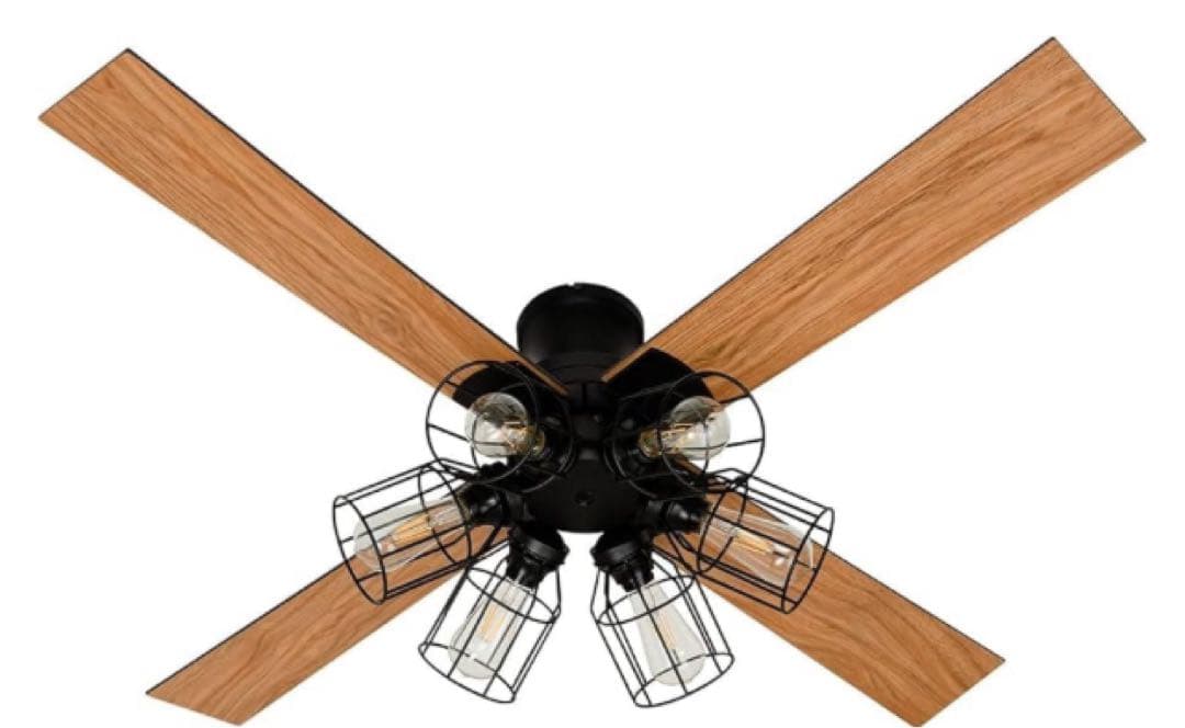 ★インダストリアルシーリングファン 6灯付き