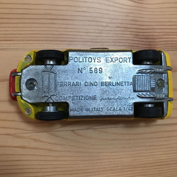 フェラーリディーノベルリネッタ　ミニカー