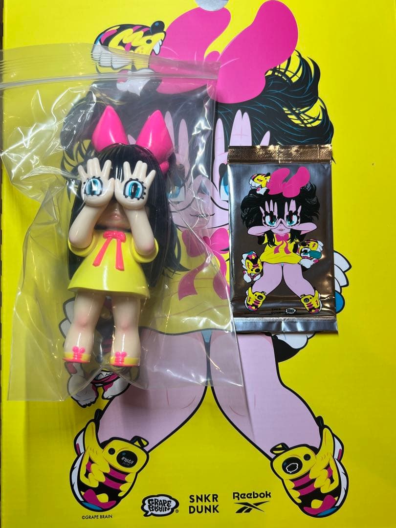 ReebokGRAPE BRAIN SNKRDUNKにぎるちゃんソフビ2セット