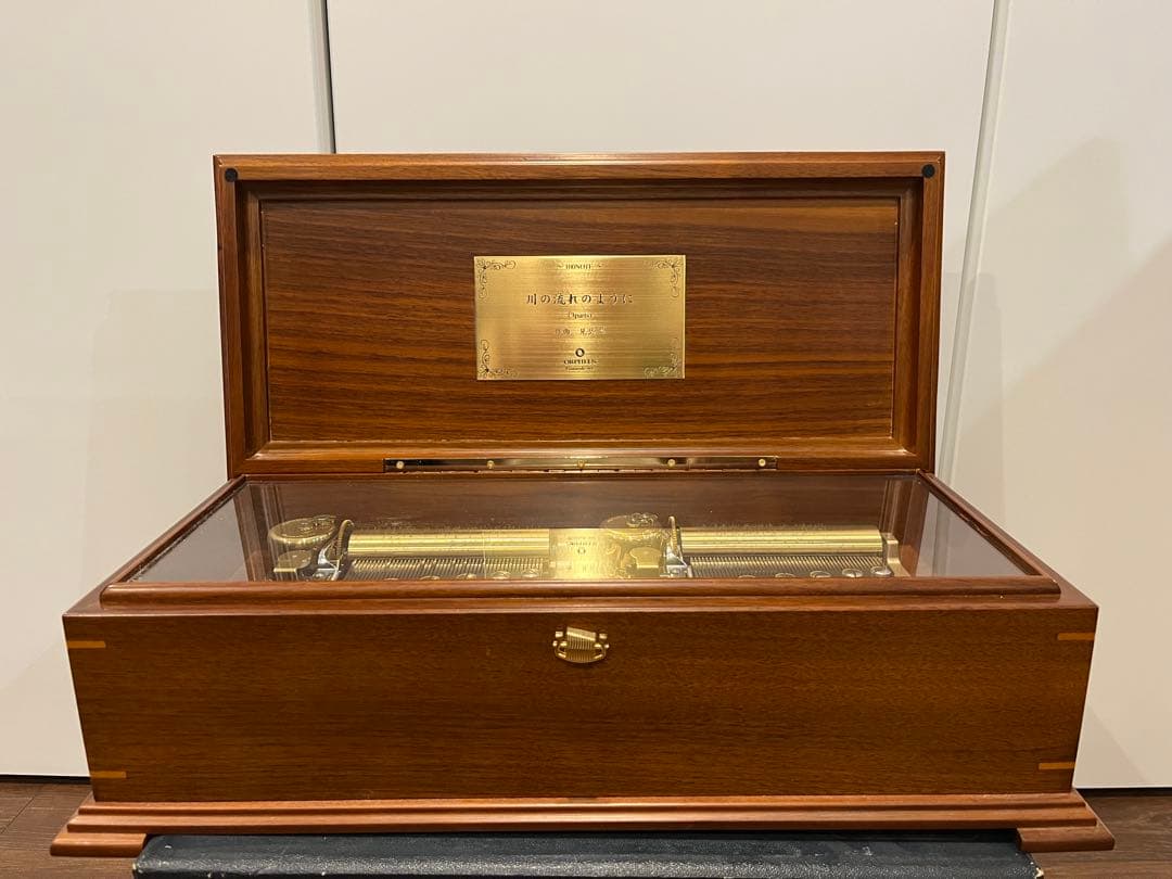 川の流れのように 国産木製オルゴール