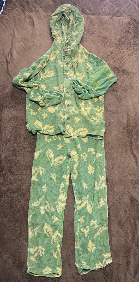 ソ連軍ロシア軍　実物装備　KZS白樺迷彩化学戦対応服　Lサイズ　上下セット
