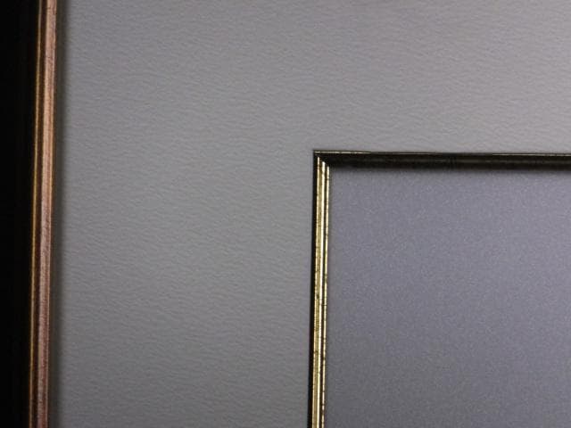 モールディング 　大全紙　水彩/版画用額縁『布張りタトウ箱　黄袋付』0109J