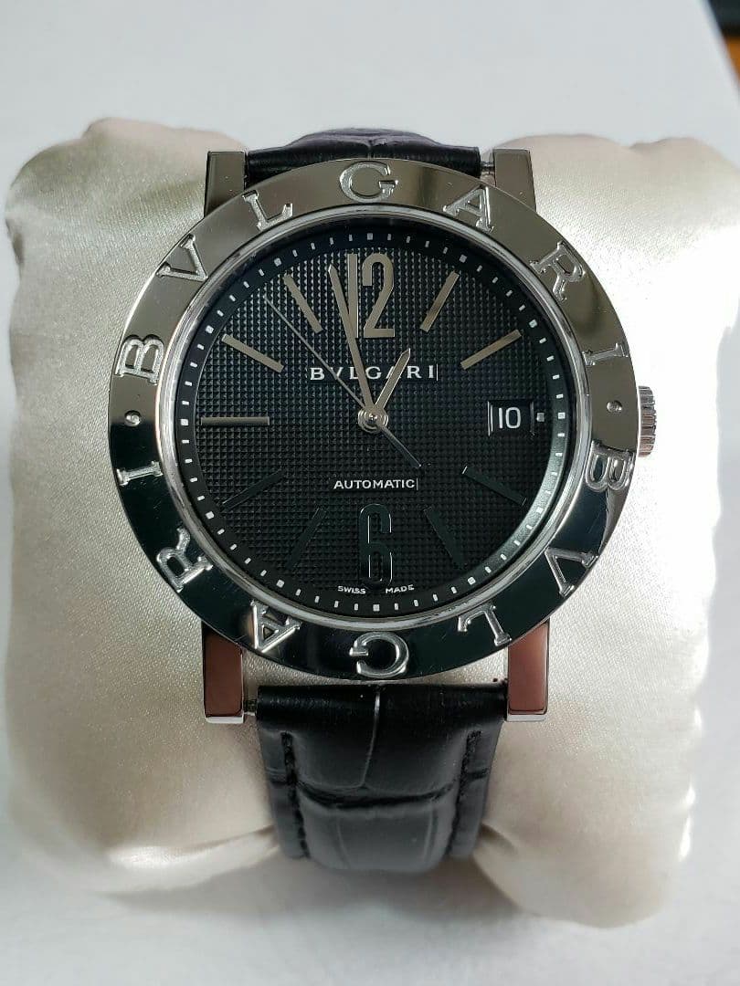 BVLGARI 自動巻き時計 ブラック