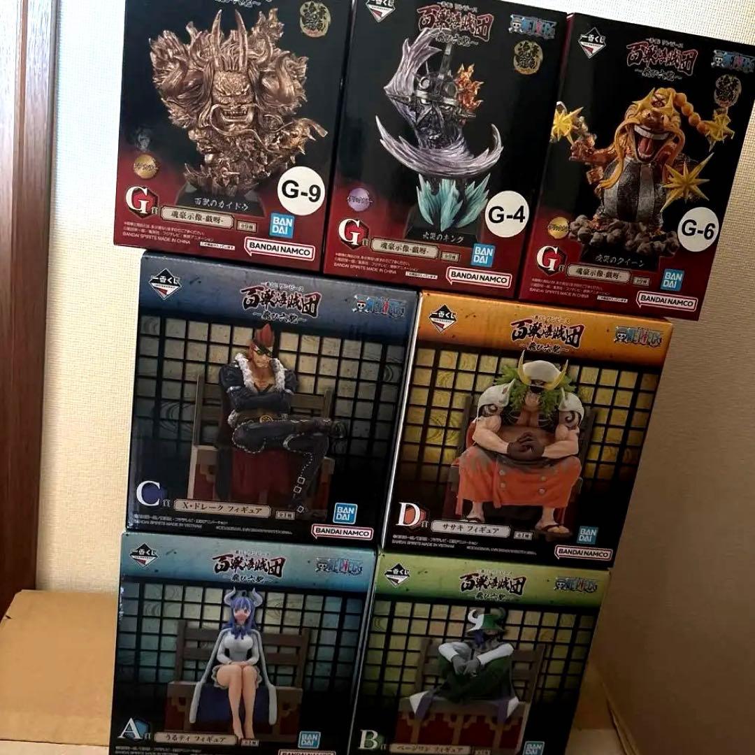 一番くじワンピース 百獣海賊団フィギュアセット
