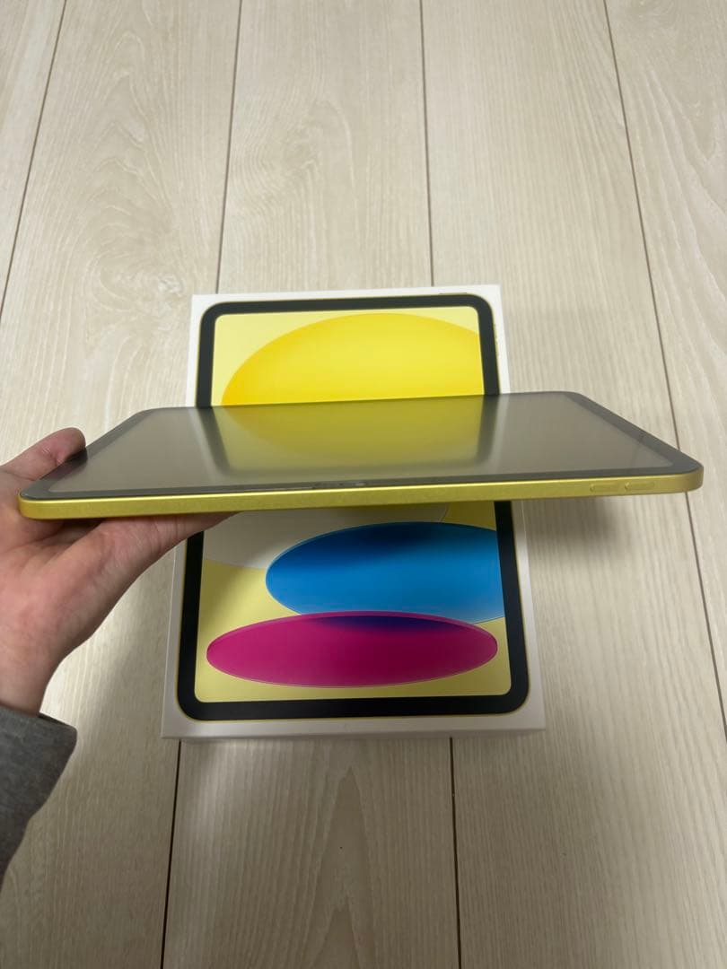 未使用に近い　iPad A16 第11世代 128GB Wi-Fi イエロー