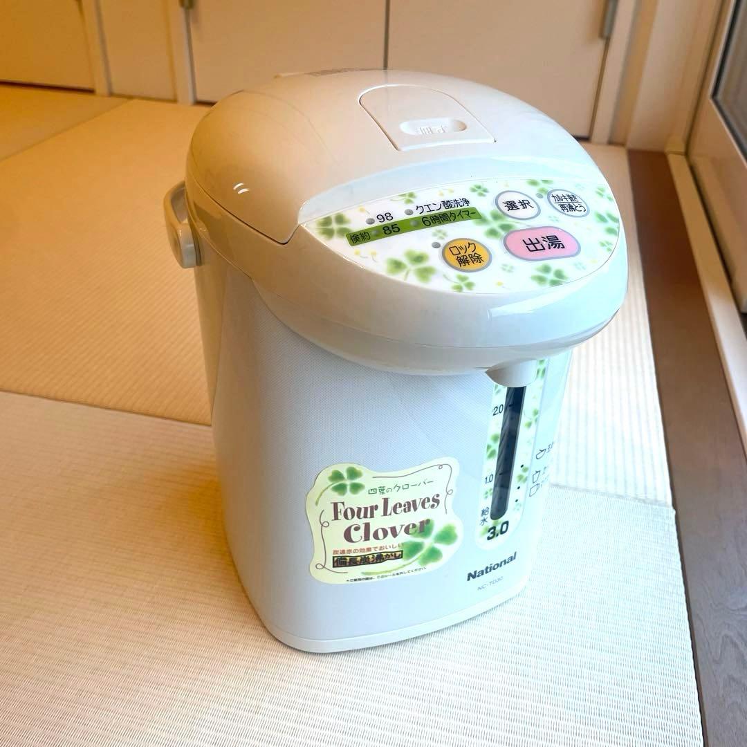 National NC-TD30-CW マイコン　沸騰ジャーポット