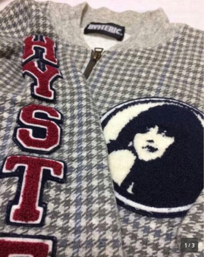 ヒステリックグラマー　裏起毛　ブルゾン　ジャケット　アウター