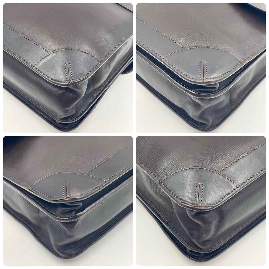 【極美品】ルイヴィトン ユタ アパシュ カフェ ブリーフケース 本革 ビジネス