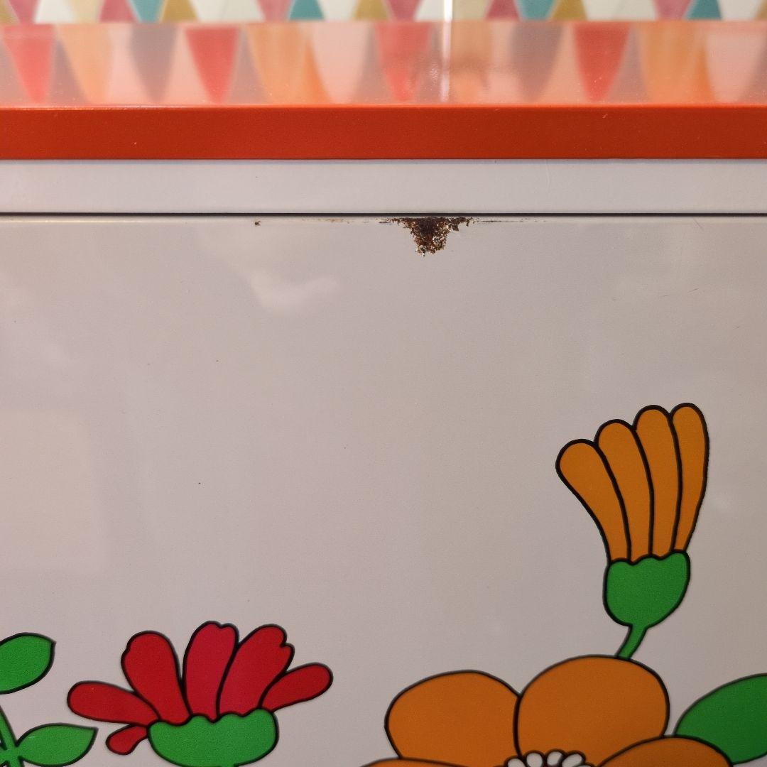 昭和レトロ　食品蚊帳　収納庫　スチール　Vintage　古道具