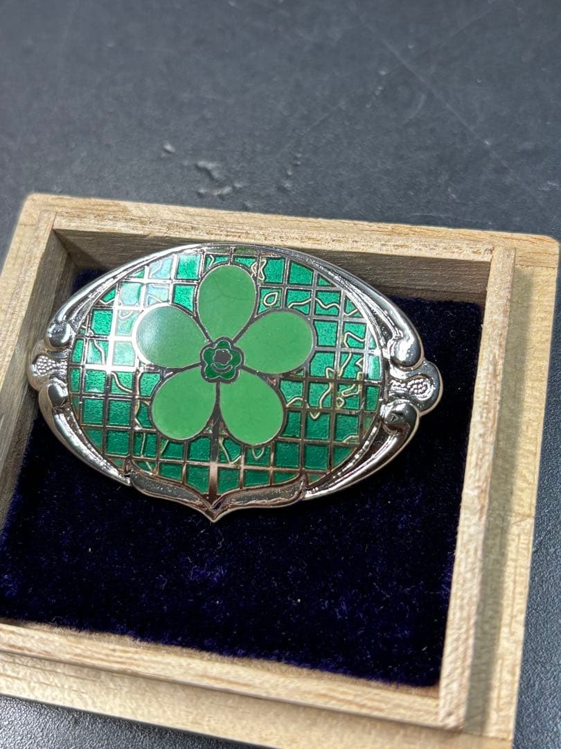 【希少品】第11回 ICG 記念ブローチ 七宝 デフリンピック 未使用 東京