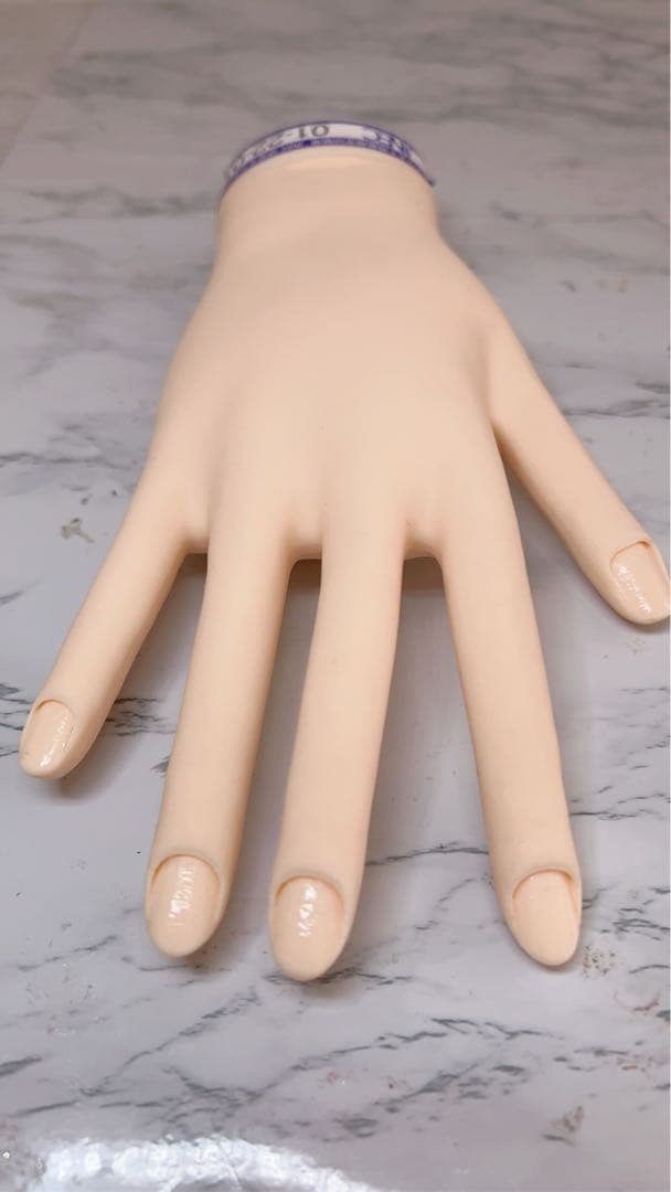 ネイル　検定用ハンド