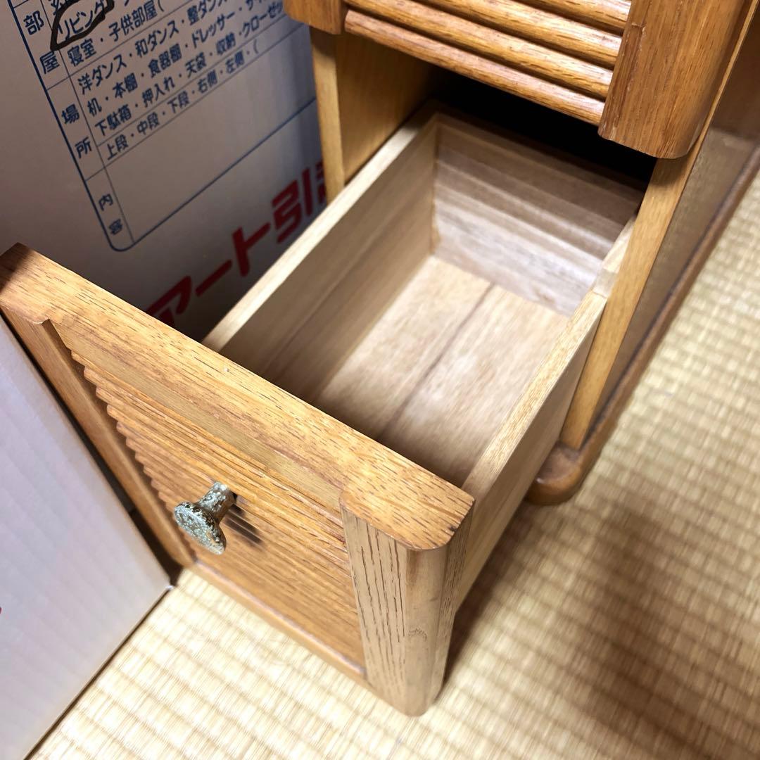 大塚家具　ドレッサー　アンティーク　ブラウン