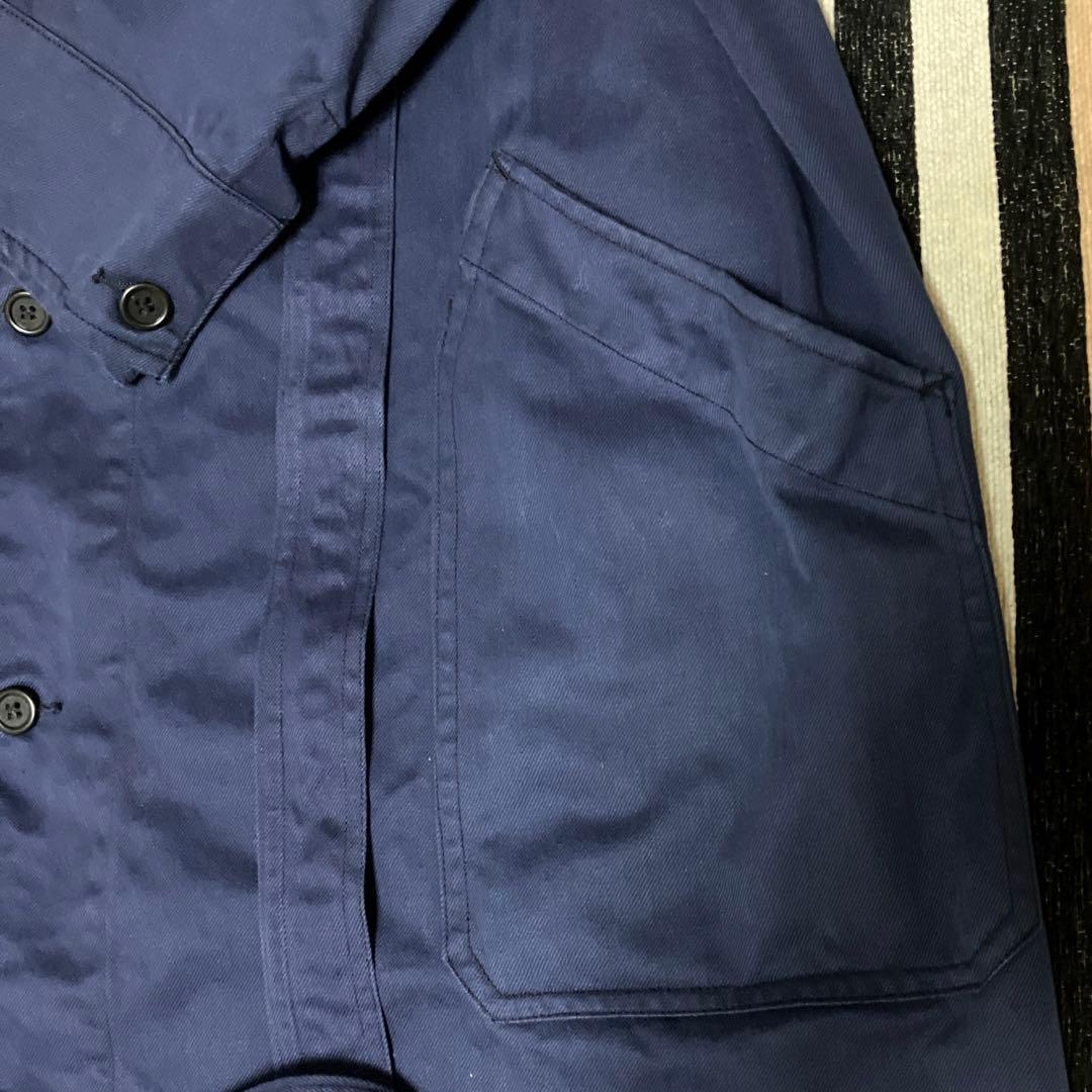 ロングコート【フランス海軍、直輸入・将校軍装】希少品