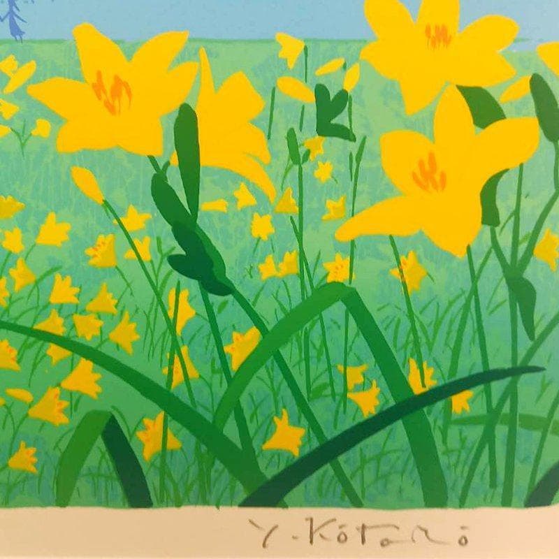 ☆ 吉岡 浩太郎 ☆「旅の思い出」シルクスクリーン　大衣　新品！