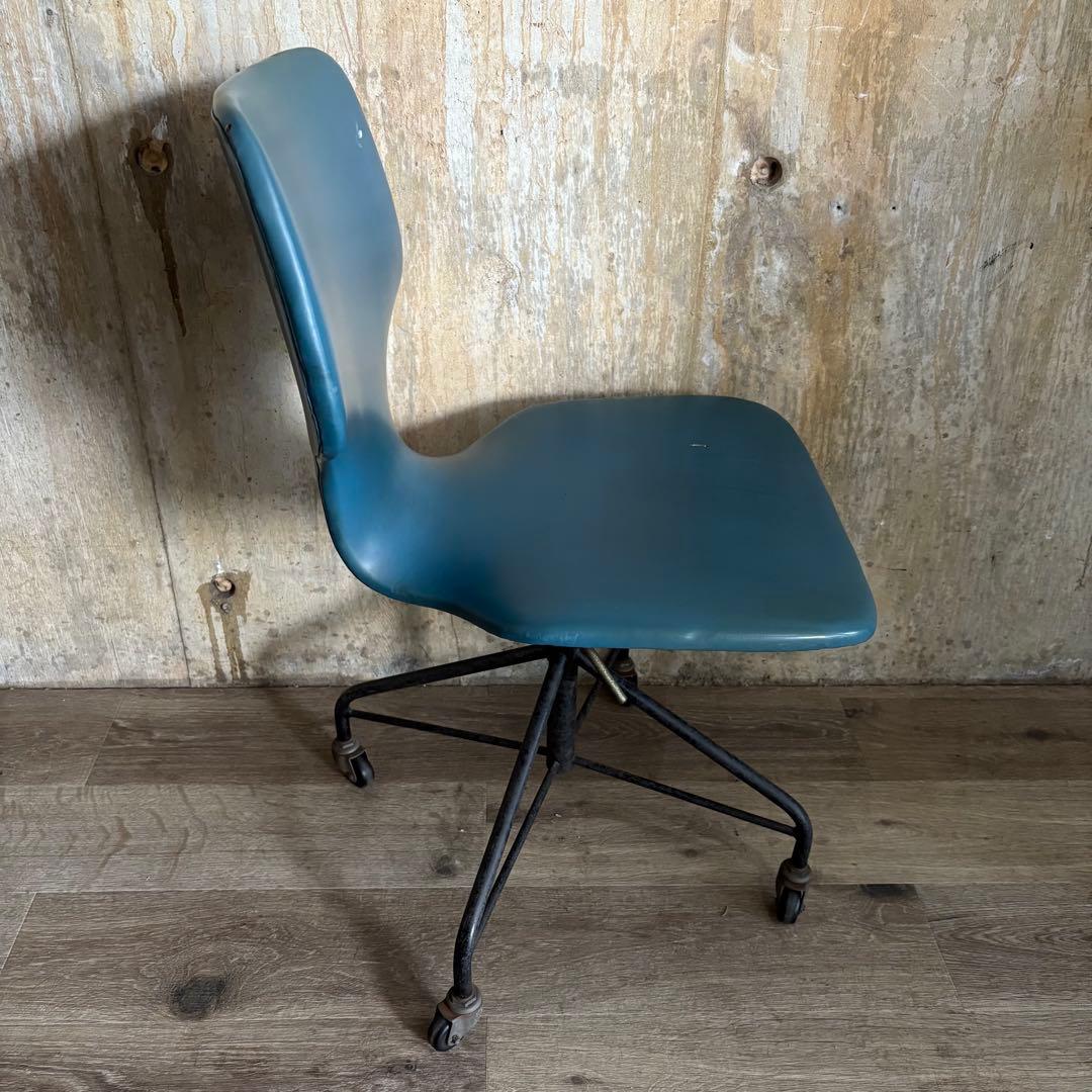 ヴィンテージ インダストリアル　キャスターチェア　ニッソー　ハイモールド