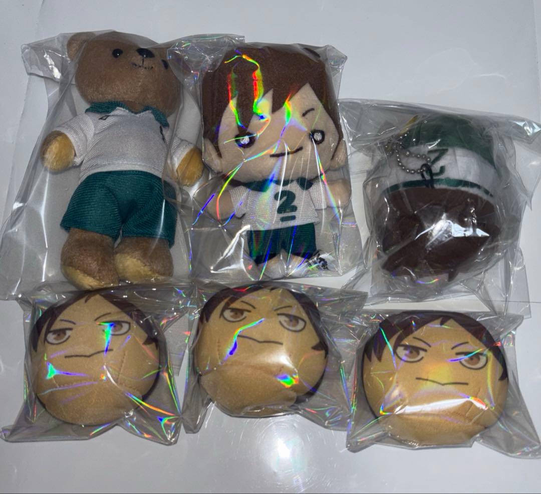 ハイキュー 二口堅治 にとたん おまんじゅう もちもちマスコット 伊達工