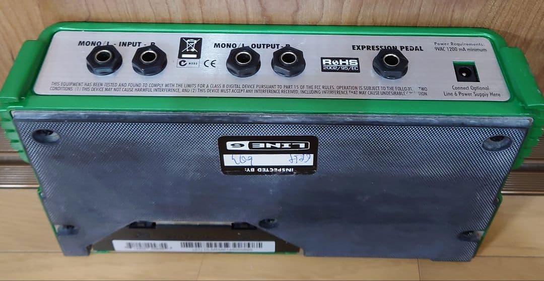 LINE6 DL4 Delay Modeler＜動作確認済み＞ACアダプター付き