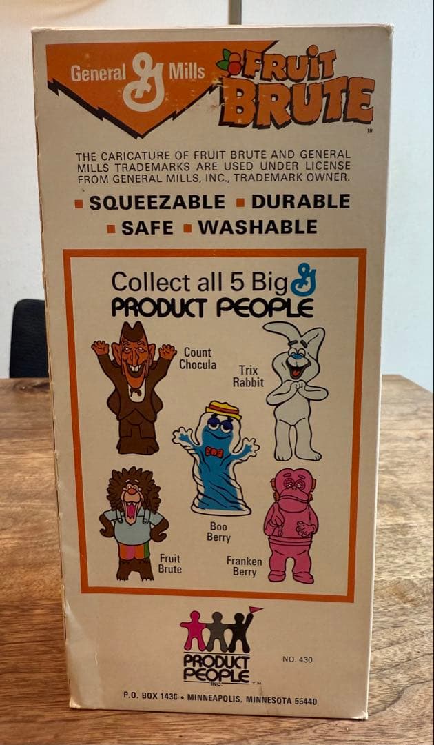 70's フランケンベリー他 箱入り4体セット アドバタイジング フィギュア