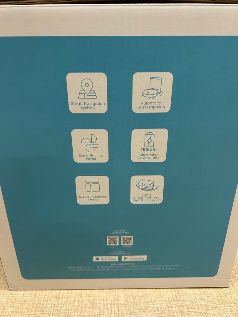 【美品】ecozy ロボット掃除機 RV-SG250B