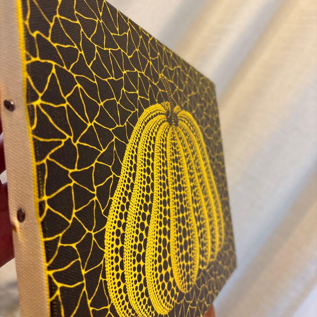 草間彌生　かぼちゃ　模写　手書油彩