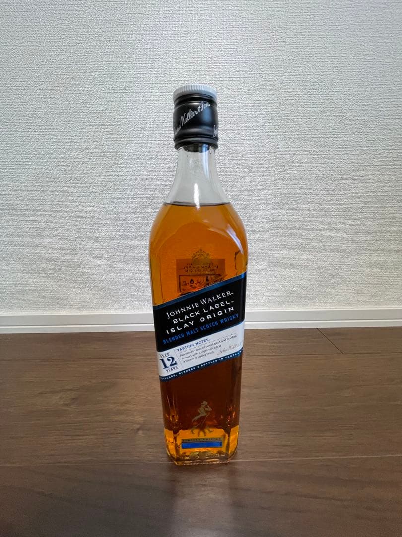 ジョニーウォーカー ブラックラベル 12年 アイラ オリジン 700ml瓶 1本