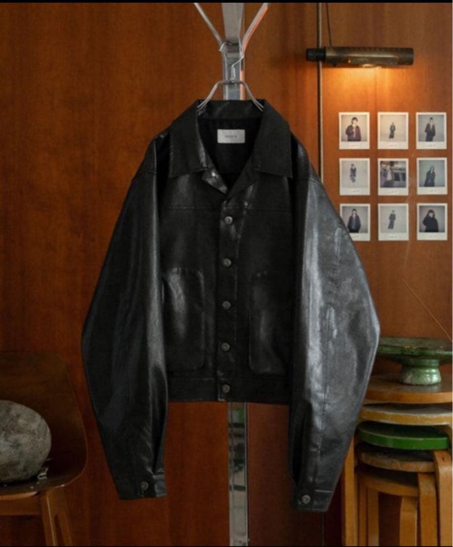 soerte ヴィンテージライクミリタリージャケット ブラック サイズ2