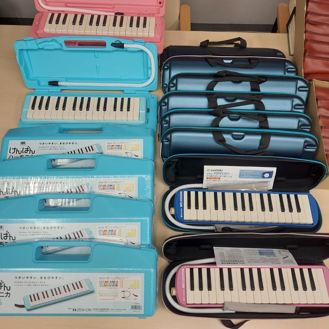 【新品】ピアニカ14台・リコーダー68本★まとめて大処分★おまけ付