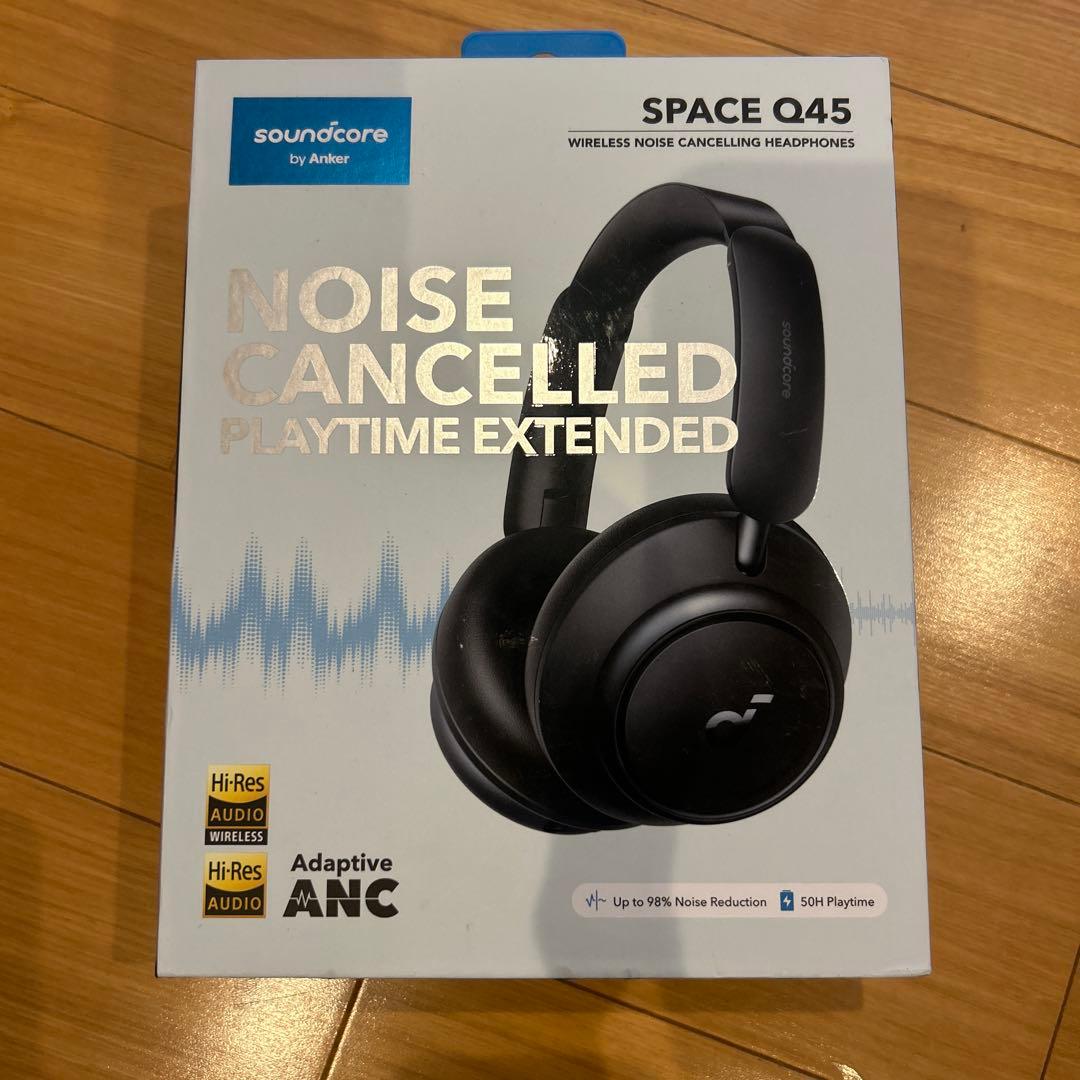 『美品』Soundcore SPACE Q45 ワイヤレスヘッドホン