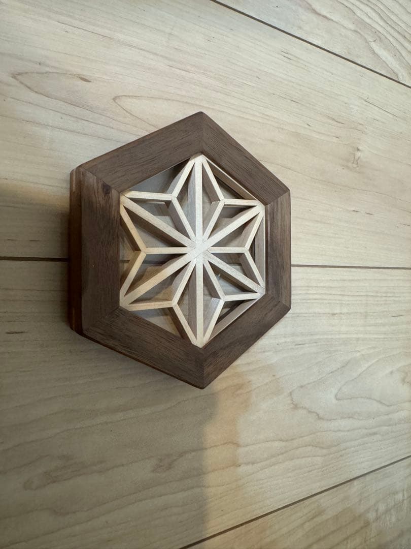 l*4様 箱あり　FU-RIN KAZAN ヘキサコースター(麻の葉) 新品　未