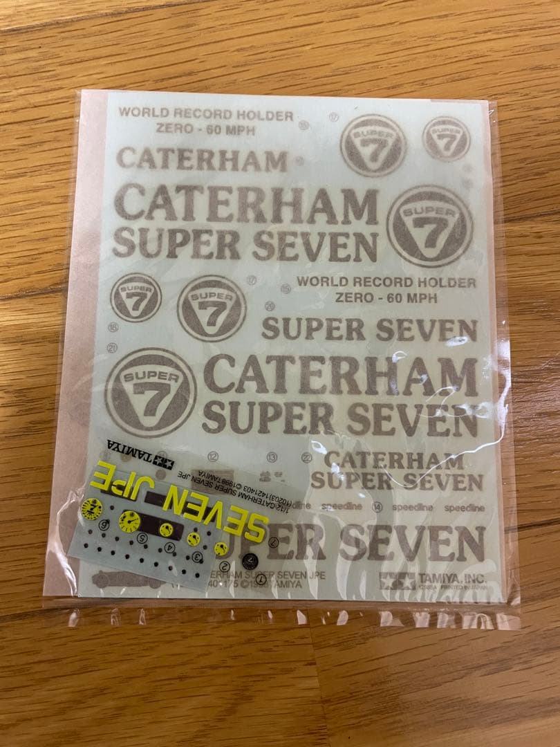 タミヤ 1/12 ケーターハム スーパーセブンJPE プラモデル 10203