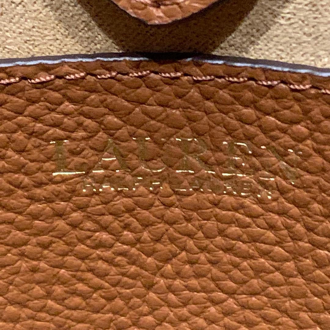 未使用級✨ローレンラルフローレン ペプルド Cameryn 2way ブラウン