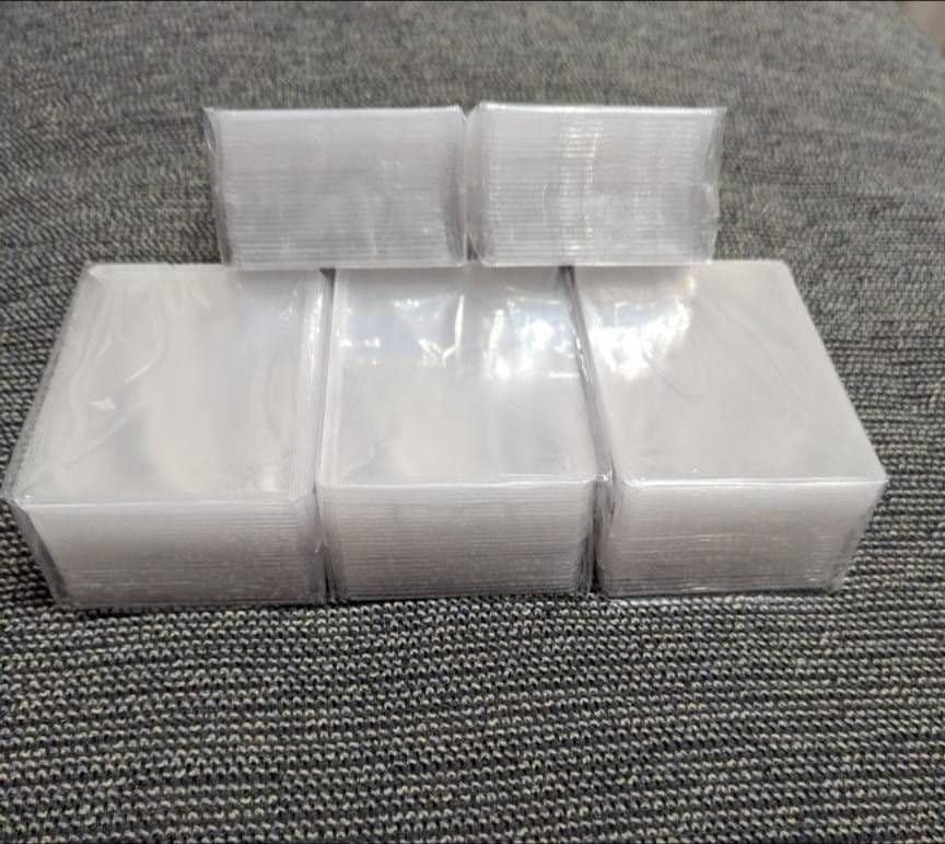 トップローダー フィルム カードホルダートレカ 横入れ100枚　推し活　ポケカ