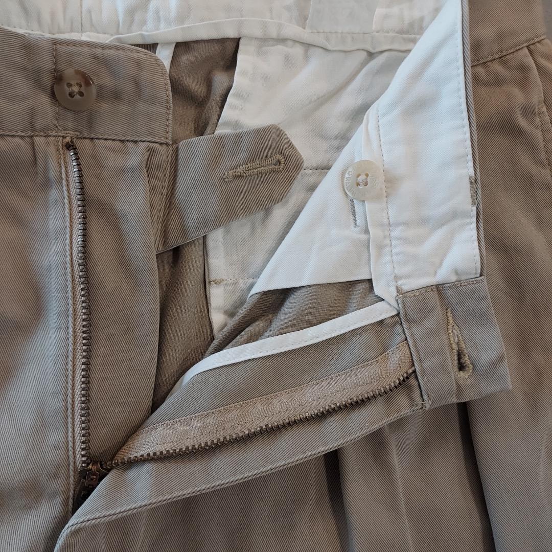 ポロバイ ラルフローレン W33 ポロチノ チノパン 古着 アンドリュー 90s