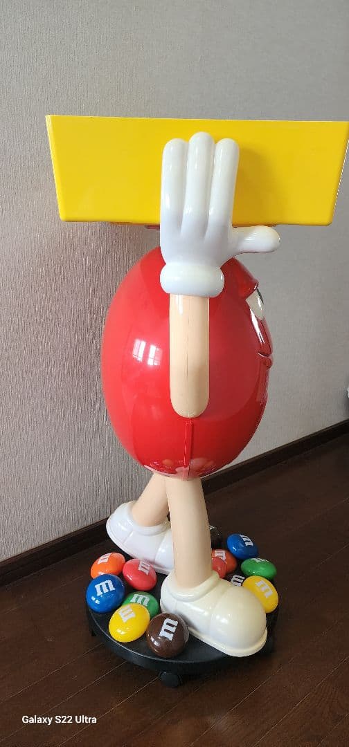 エムアンドエムズ　m&m's 非売品！特大ディスプレイ　(トレイ付)