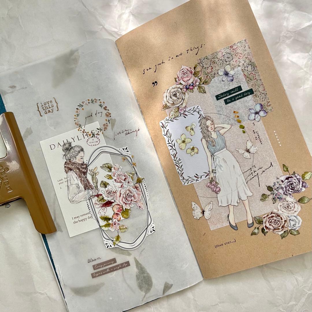 ⭐️SALE⭐️pion《Bloom》海外マスキングテープ　マステ 【1251】