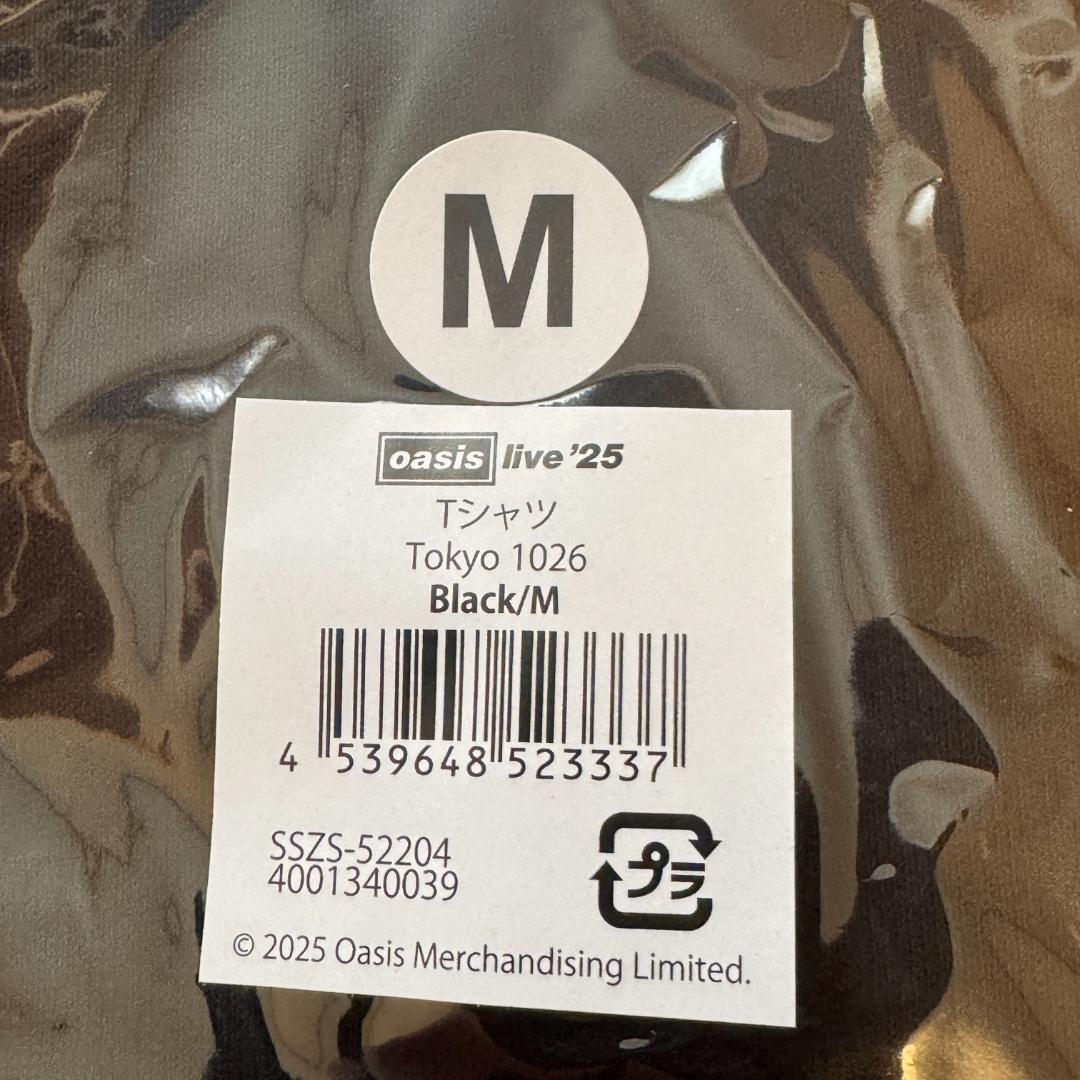 【本日発送】oasis 開催地限定 Tシャツ 3点(Mサイズ) & A2ポスター