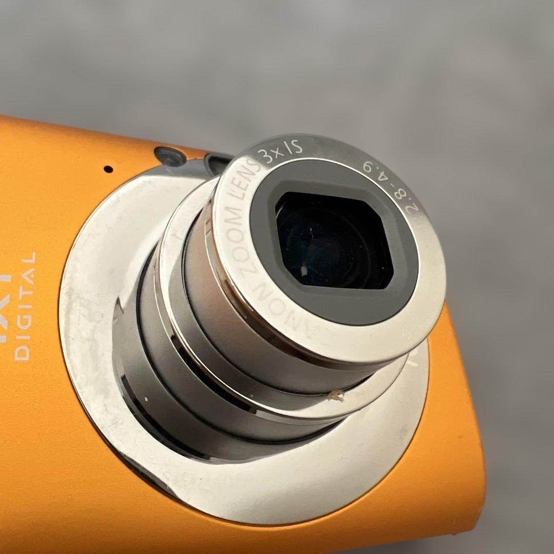 【ジャンク】Canon IXY PC1355 オレンジ