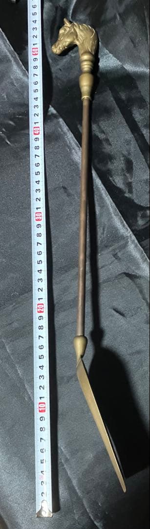 馬の頭デザイン アンティークスティック