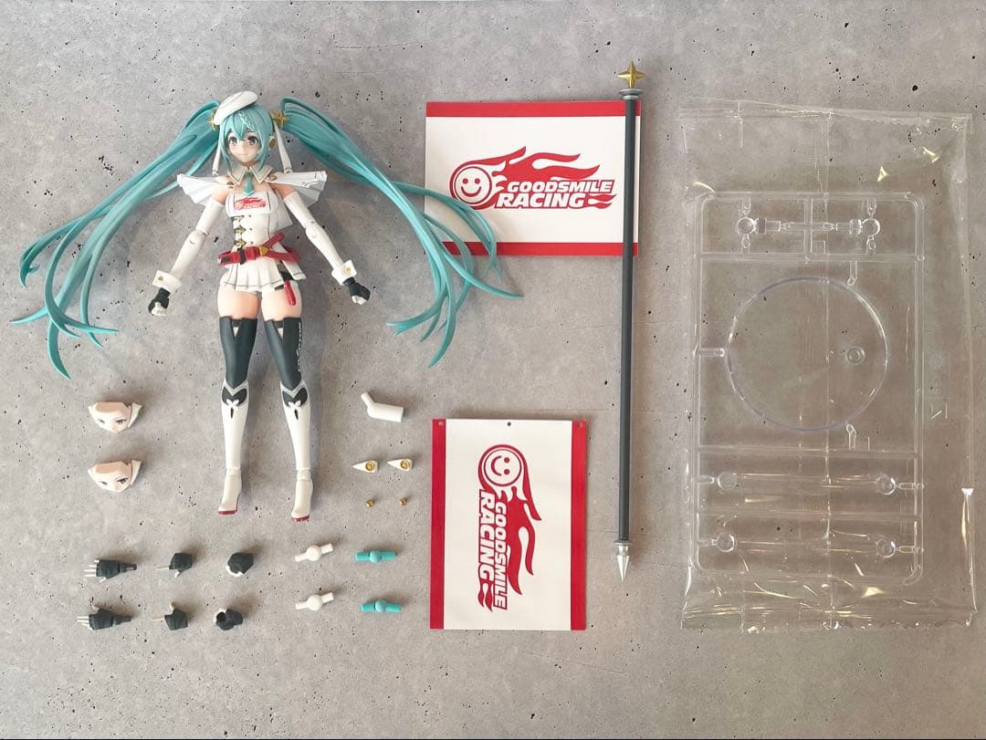 【全塗装・完成品】 レーシングミク 2023Ver. 【PLAMATEA 】