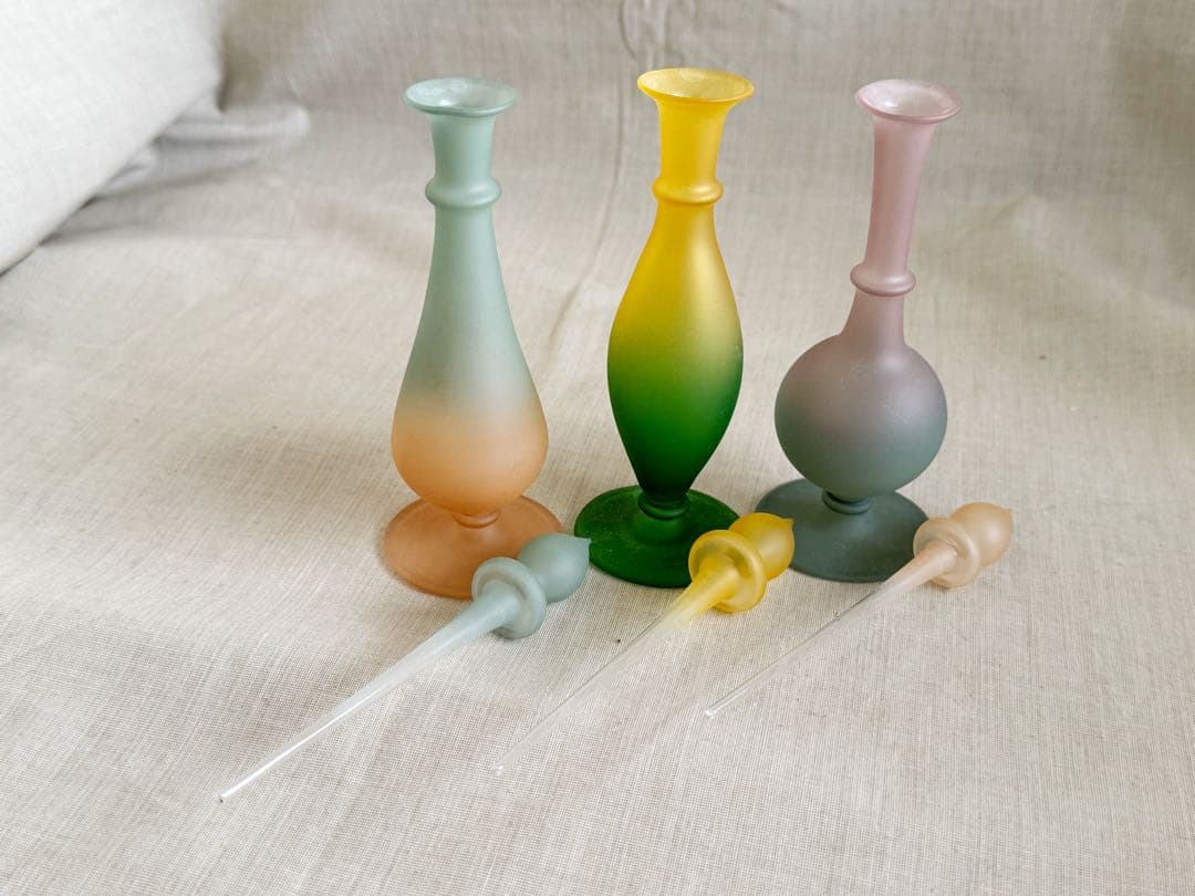 珍品 エジプト 香水瓶 小瓶 ガラス瓶 ヴィンテージ アンティーク 蚤の市