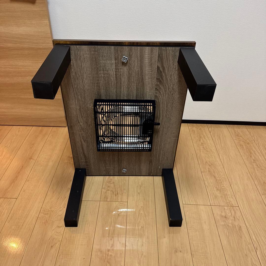 ニトリ　電気こたつ ダークブラウン 木製