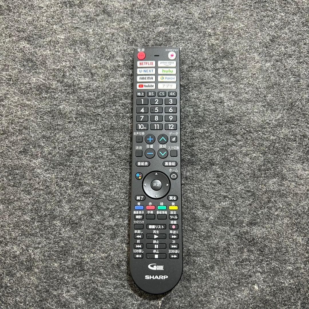 SHARP 液晶テレビ 4K 2021年製 高年式 43インチ 格安 d4012