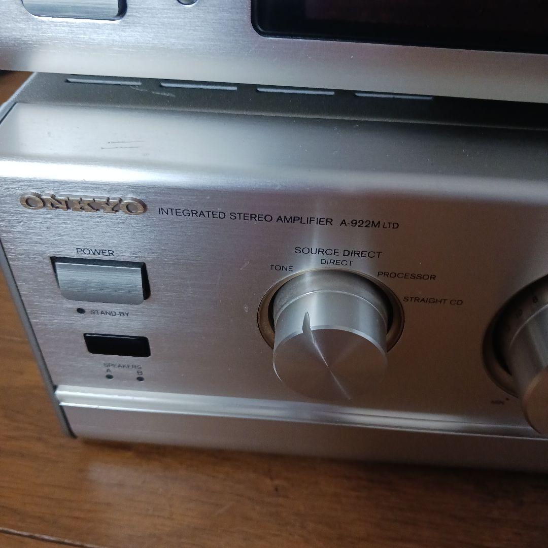 ONKYO　 A-922MLTD C-722MLTD　通電のみ確認！