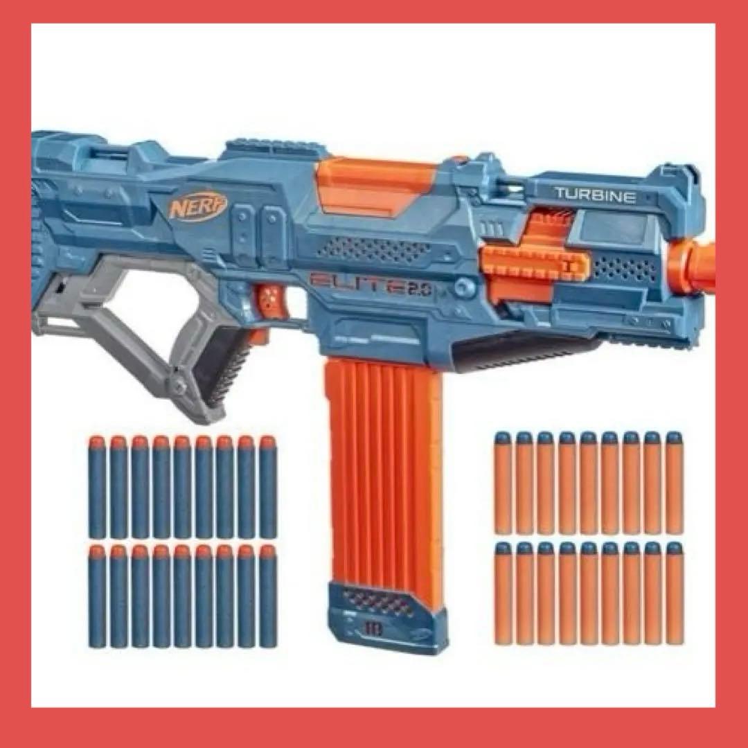 美品　【NERF】ナーフ エリート2.0 電動フルオート　+ターゲット9