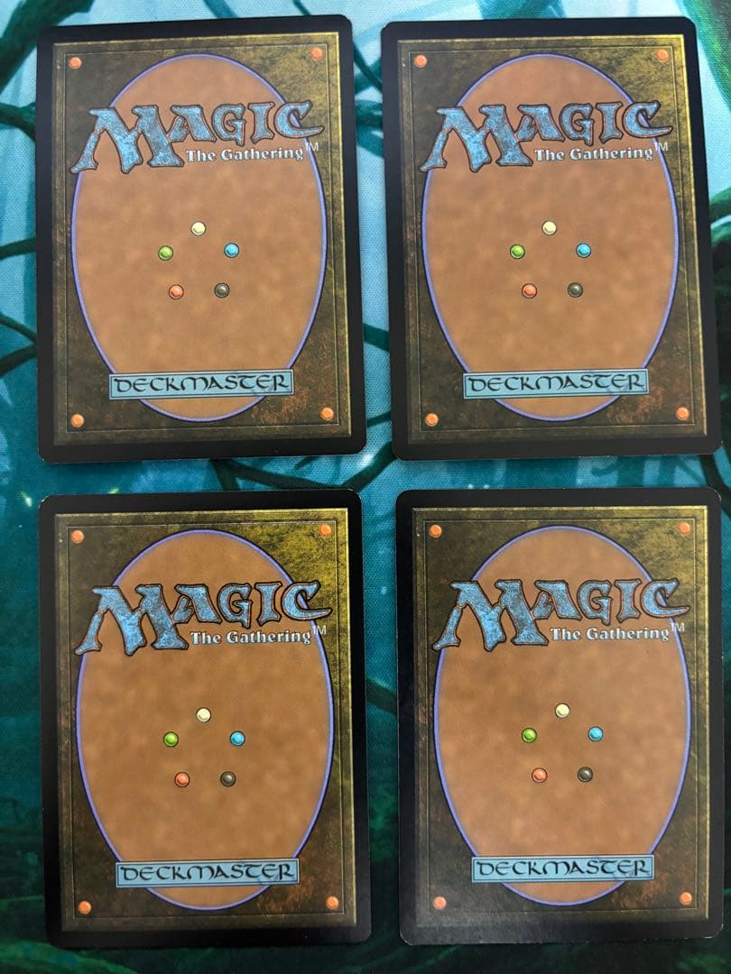 乾燥台地　ZEN版　英語FOIL 4枚セット