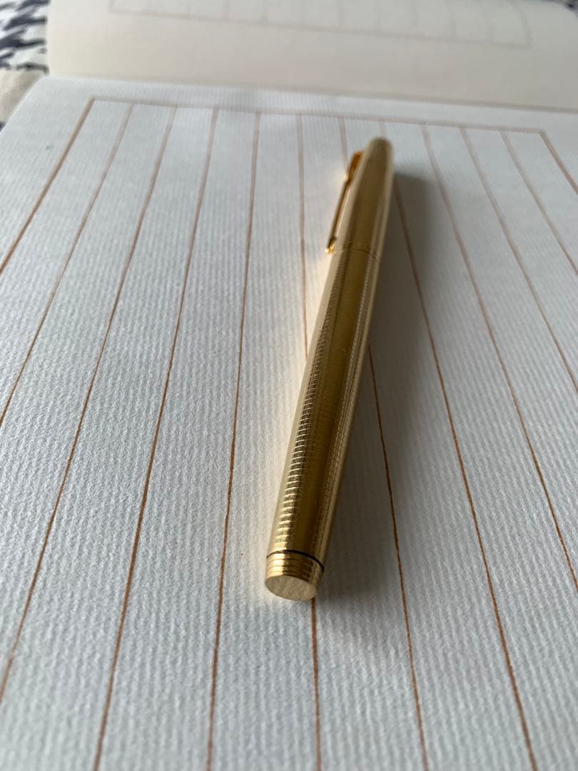 中古美品 パーカー 75 ゴールド 14K 万年筆