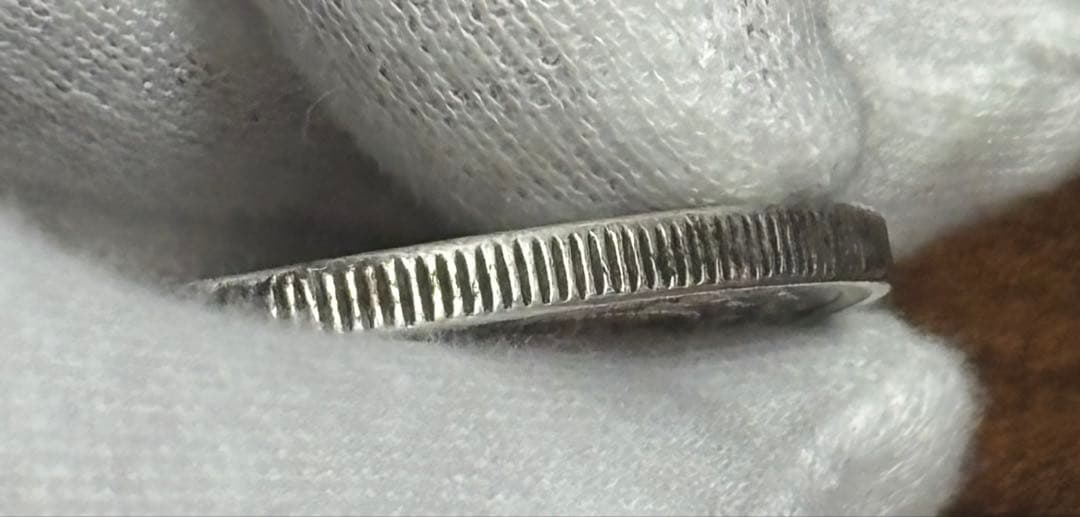 [真正品保証・銀質保証]K37 大日本帝国　1894年(明治27年) 1円銀貨