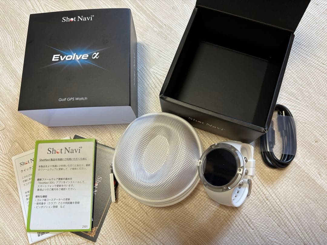 Shot Navi Evolve α ゴルフ GPSウォッチ